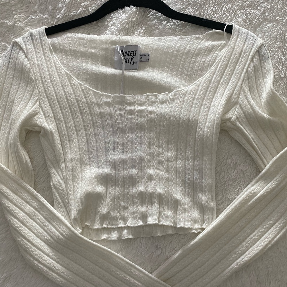 Princesspolly white long sleeve